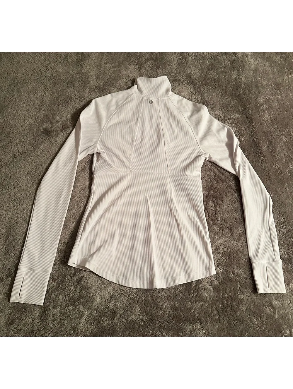 90 DEGREE BY REFLEX Vortex Ribbed Legend Jacket  Crisp White